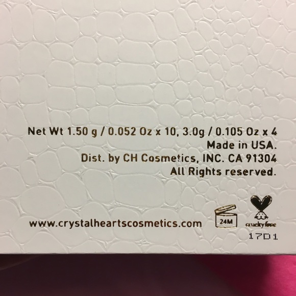 ❤️ Crystal Hearts ♥️ Eyeshadow palette. - Picture 6 of 8